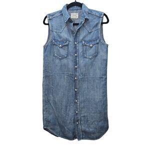 Polo by Ralph Lauren Blue Denim Mini Dress